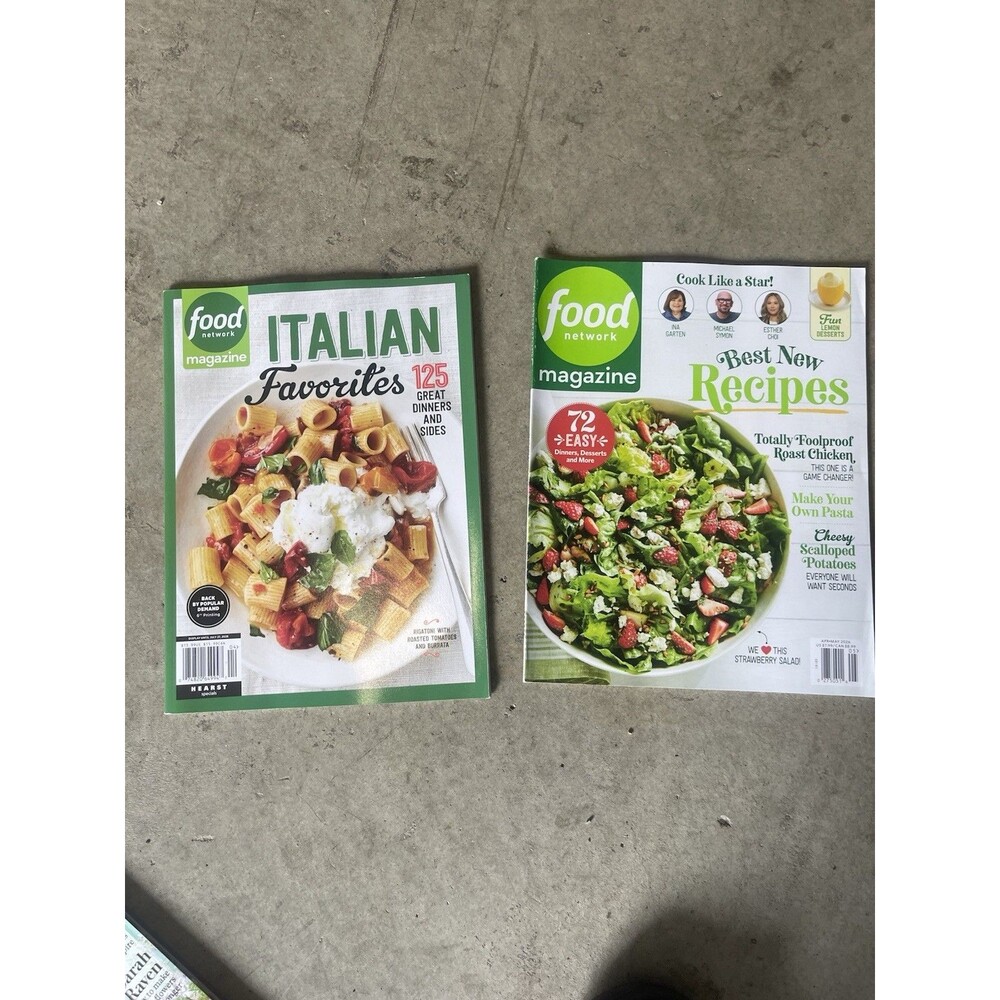 Food Network Magazine Italian Favorites 125 Great Dinners and Sides Recipes New